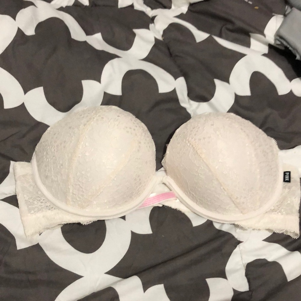 Pink Victoria secret bra
